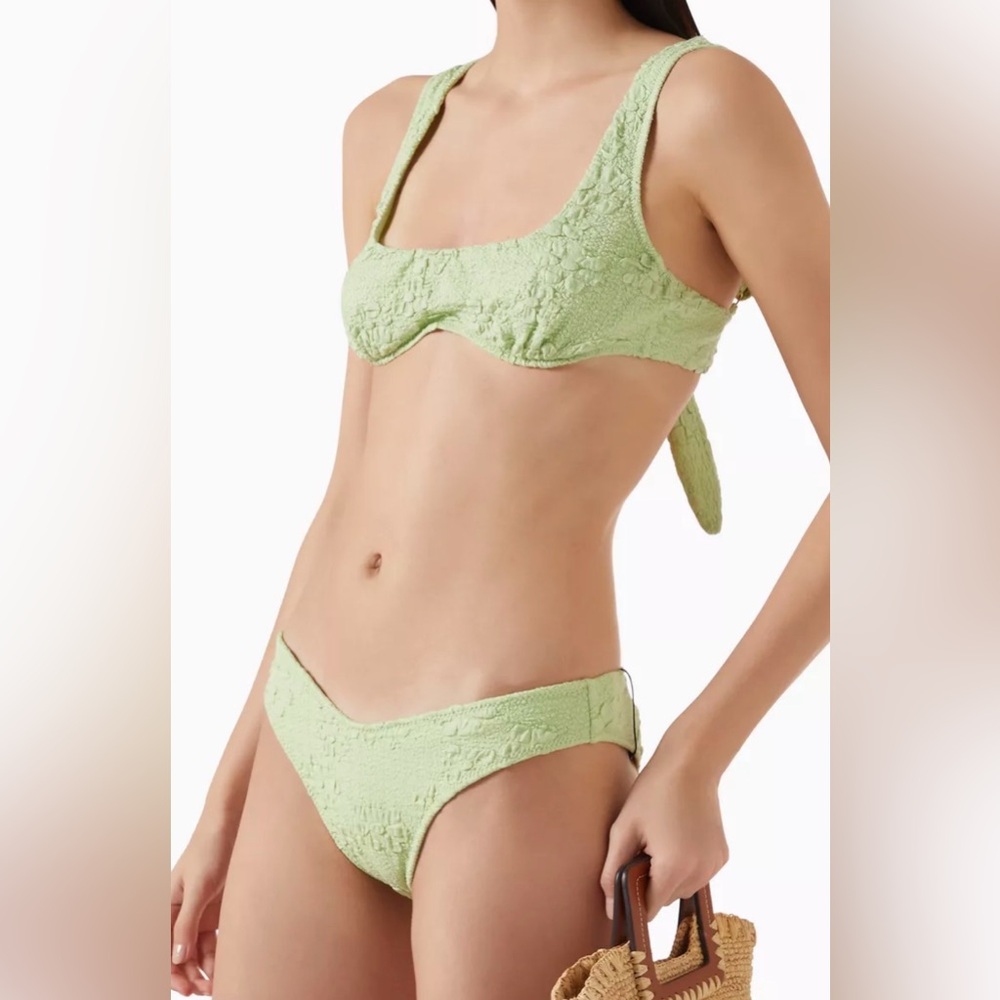 MONTCE SWIM Lulu green bikini set size M - Picture 5 of 5